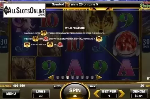 Wild screen