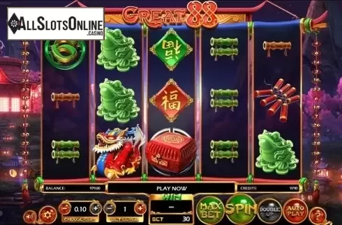 Reels. Great 88 from Betsoft