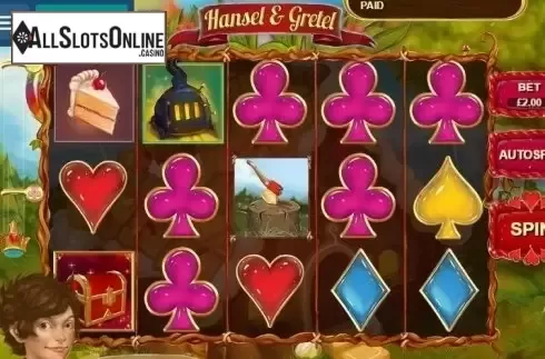 Reels screen. Hansel and Gretel (Red7) from Red7