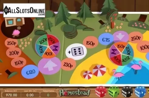 Bonus Game. Homestead from Air Dice