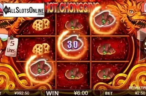 Win screen 1. Hot Chongqing from Iconic Gaming