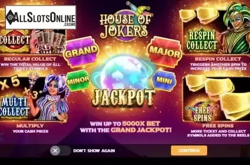 Intro screen