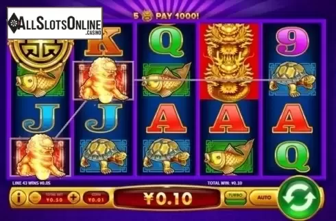 Win Screen 2. Ji Xiang Long from Skywind Group