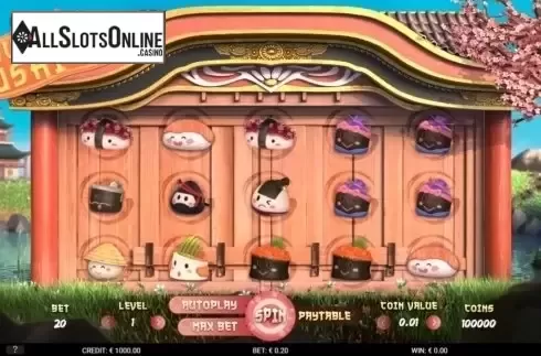 Reel Screen. Jumping Sushi from Gamshy