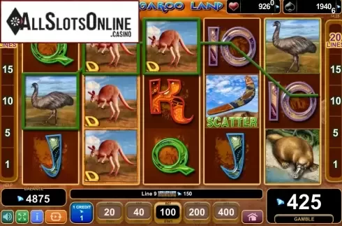 Screen9. Kangaroo Land from EGT
