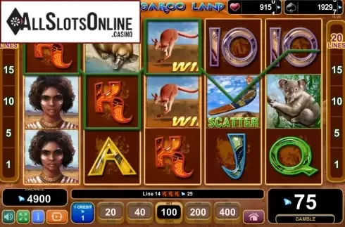 Screen8. Kangaroo Land from EGT