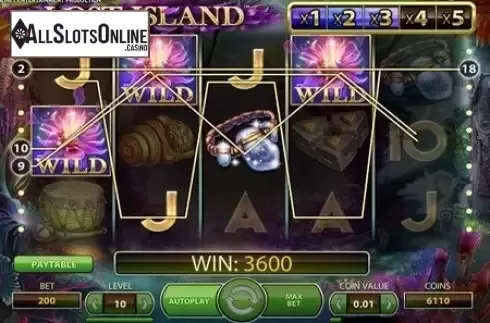 Screen6. Lost Island (NetEnt) from NetEnt