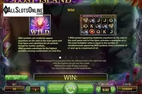 Screen7. Lost Island (NetEnt) from NetEnt