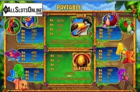 Screen3. Lucky Birds from Playson