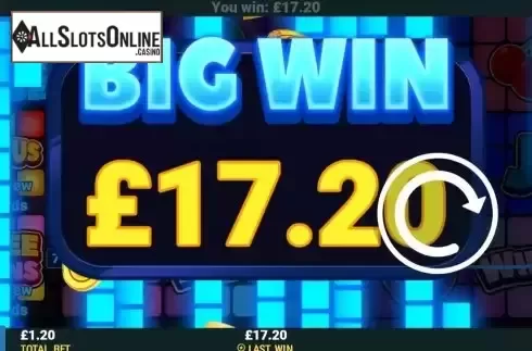 Big Win screen