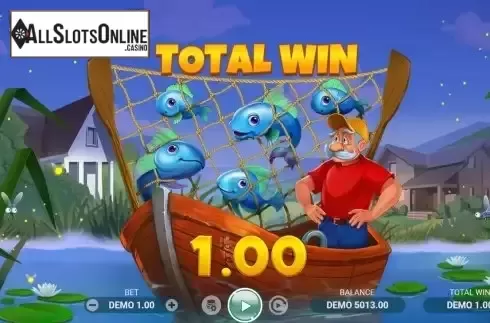 Win Free Spins screen