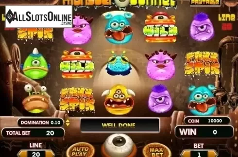 Game workflow 3. Monster Tunnel from Spadegaming