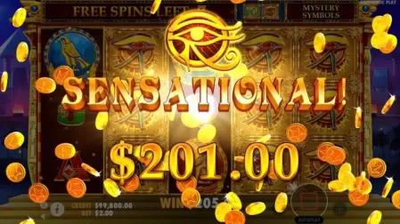 Mysterious Egypt slot screenshot 4