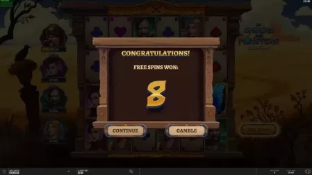 Of Sabers and Monsters slot screenshot 3
