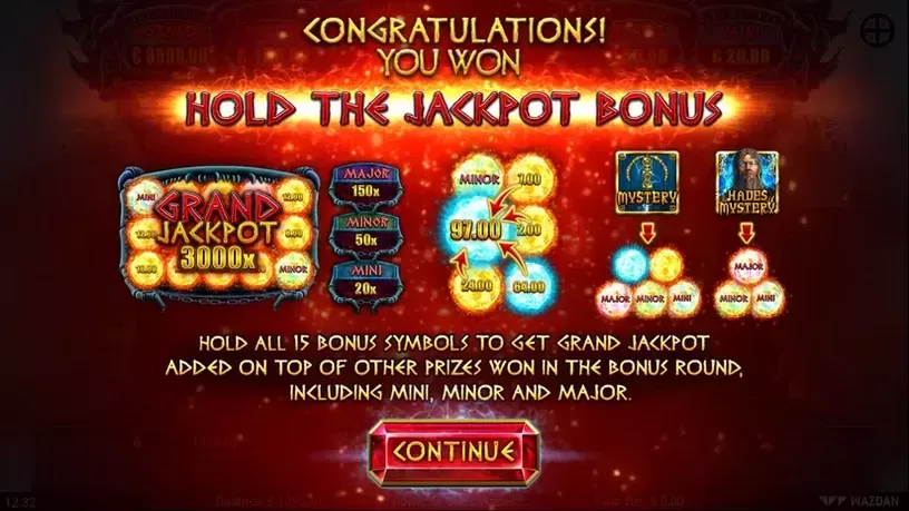 Power of Gods™: Hades slot screenshot 9