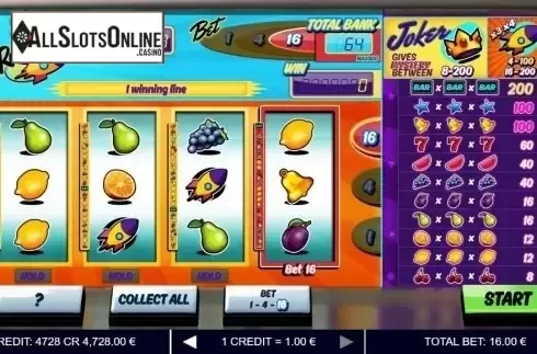 Win Screen. Rocket Reel from GAMING1