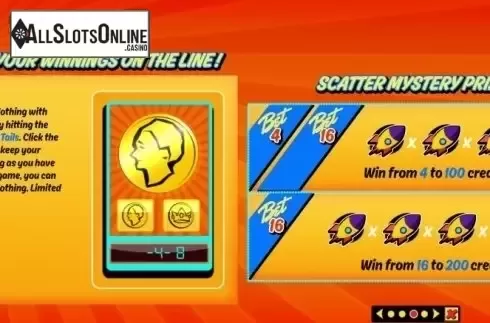 Scatter. Rocket Reel from GAMING1