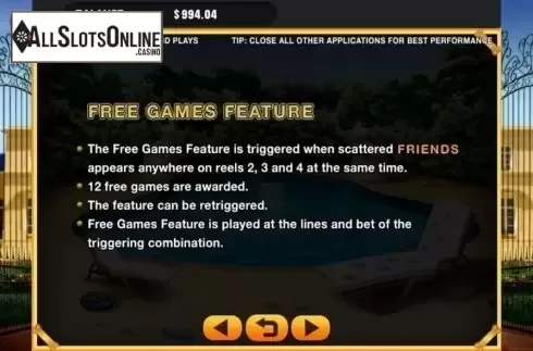 Game Screen. Spot (GMW) from GMW