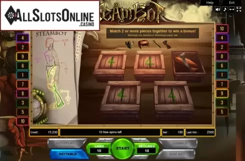 Bonus. Steambot from Platin Gaming