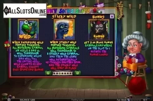 Screen4. Stinky socks from Spinomenal