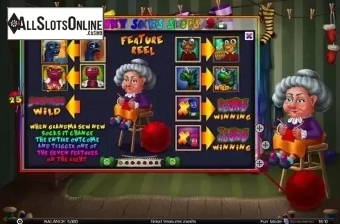 Screen2. Stinky socks from Spinomenal