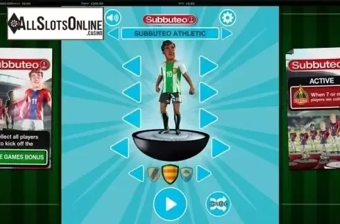 Player choice. Subbuteo from Betdigital