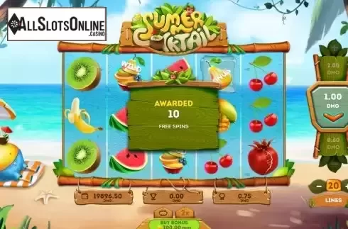 Free Spins screen 2