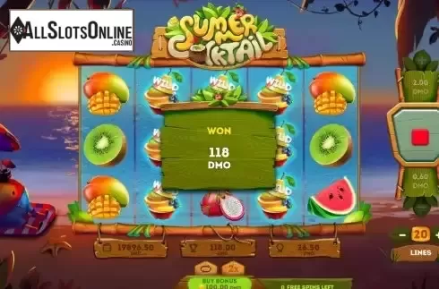Win Free Spins screen