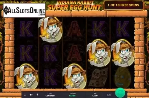 Additional Free Spins Screen
