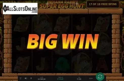 Big Win Screen