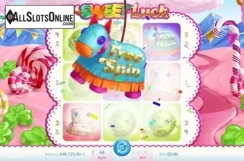 Free Spins Triggered. Sweet Luck from Amazing Gaming