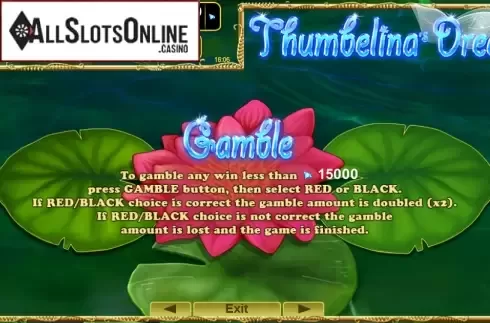 Screen4. Thumbelina's Dream from EGT