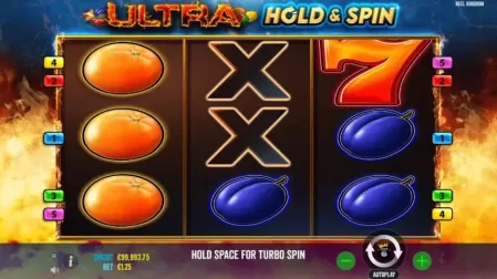 Ultra Hold and Spin slot screenshot 1