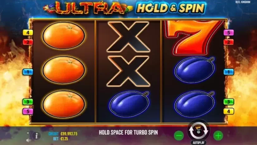 Ultra Hold and Spin slot screenshot 1