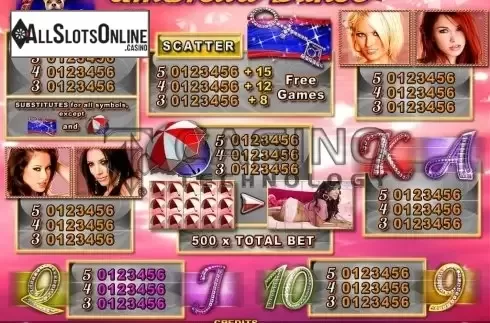 Screen7. Umbrella Dance from Casino Technology