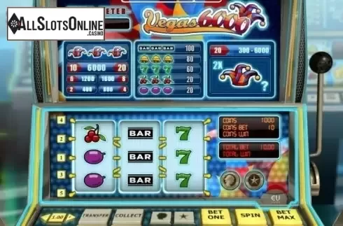 Screen2. Vegas 6000 from SkillOnNet