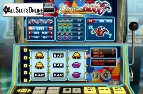 Screen3. Vegas 6000 from SkillOnNet