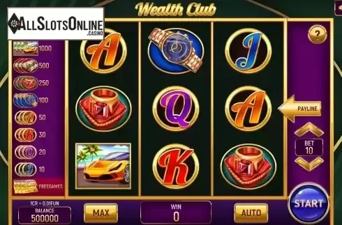 Game screen