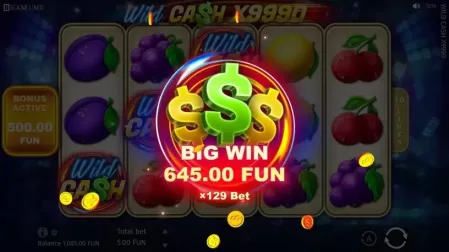 Wild Cash x9990 slot screenshot 5