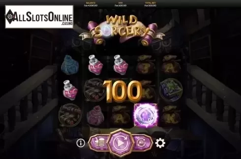 Win Screen. Wild Sorcery from OneTouch