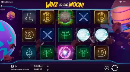 Winz to the Moon slot screenshot 1