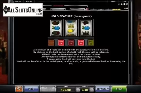 Paytable 3. Zrecnyk Magik® from Greentube