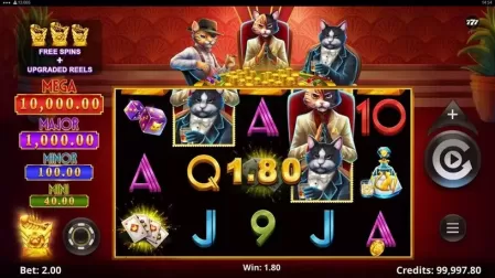 Amazing Link Catalleros slot screenshot 2