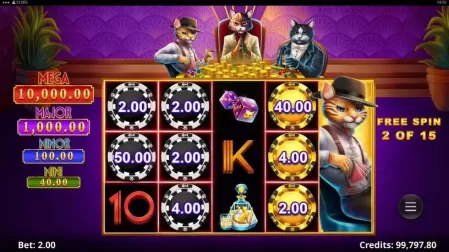Amazing Link Catalleros slot screenshot 4