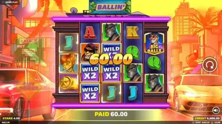 Ballin’ slot screenshot 2