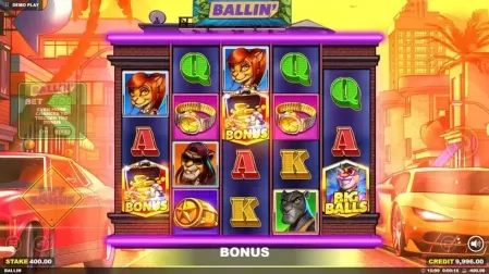 Ballin’ slot screenshot 3