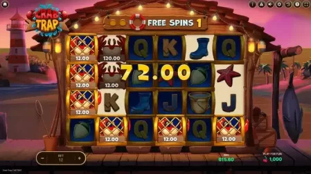 Crab Trap slot screenshot 3