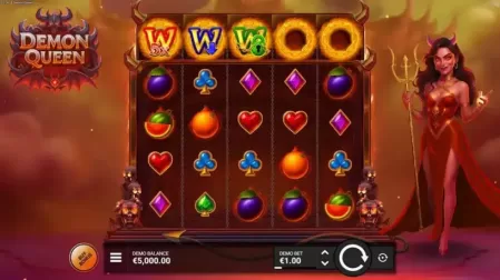 Demon Queen slot screenshot 1
