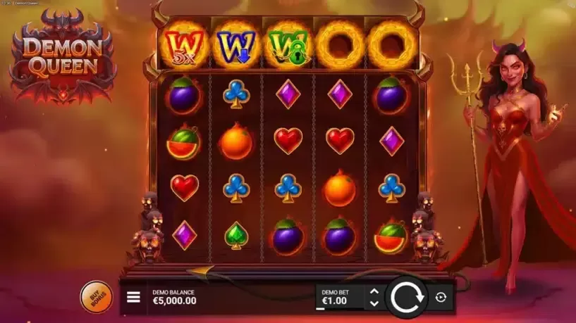 Demon Queen slot screenshot 