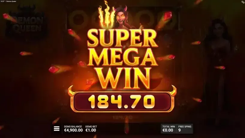 Demon Queen slot screenshot 